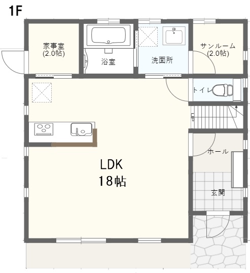 間取り図1F