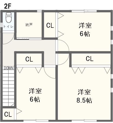 間取り図2F